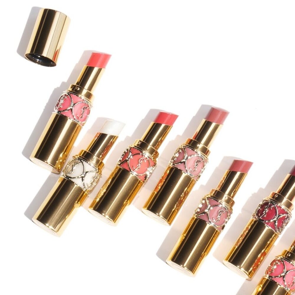 Nude Sheer YSL Rouge Volupté Shine Oil-In-Stick #9 - Picture 3 of 4